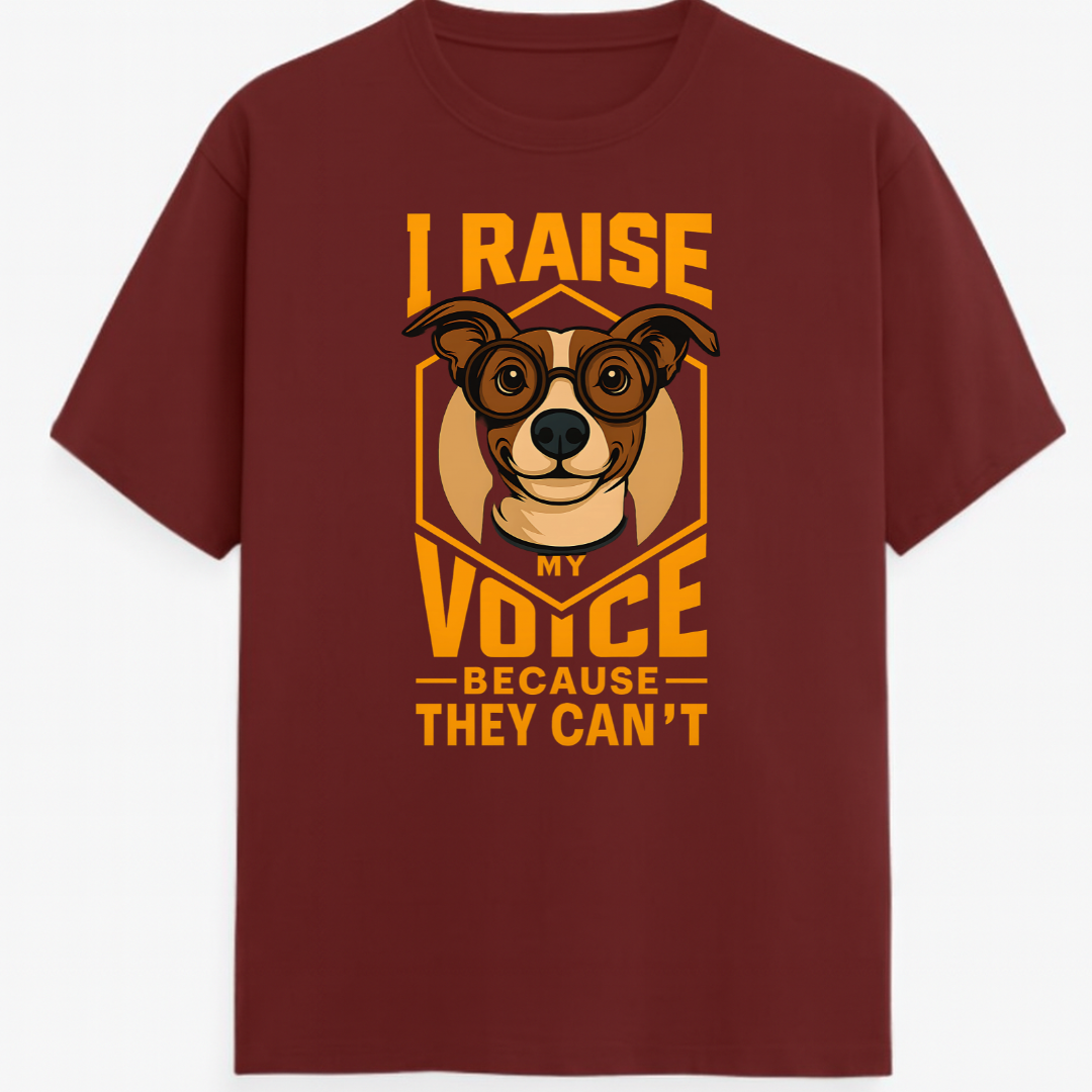 I RAISE VOICE BECAUSE THEY CAN'T