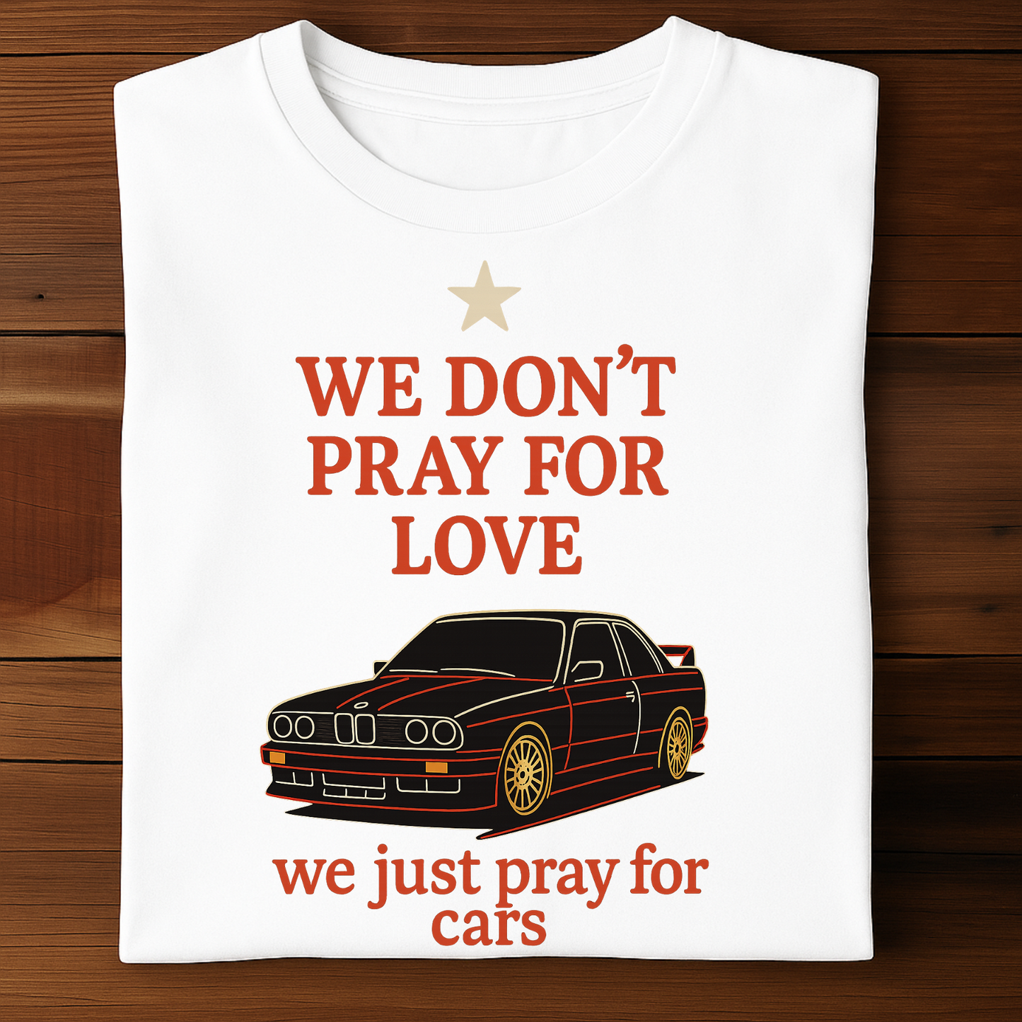 WE PRAY FOR CARS