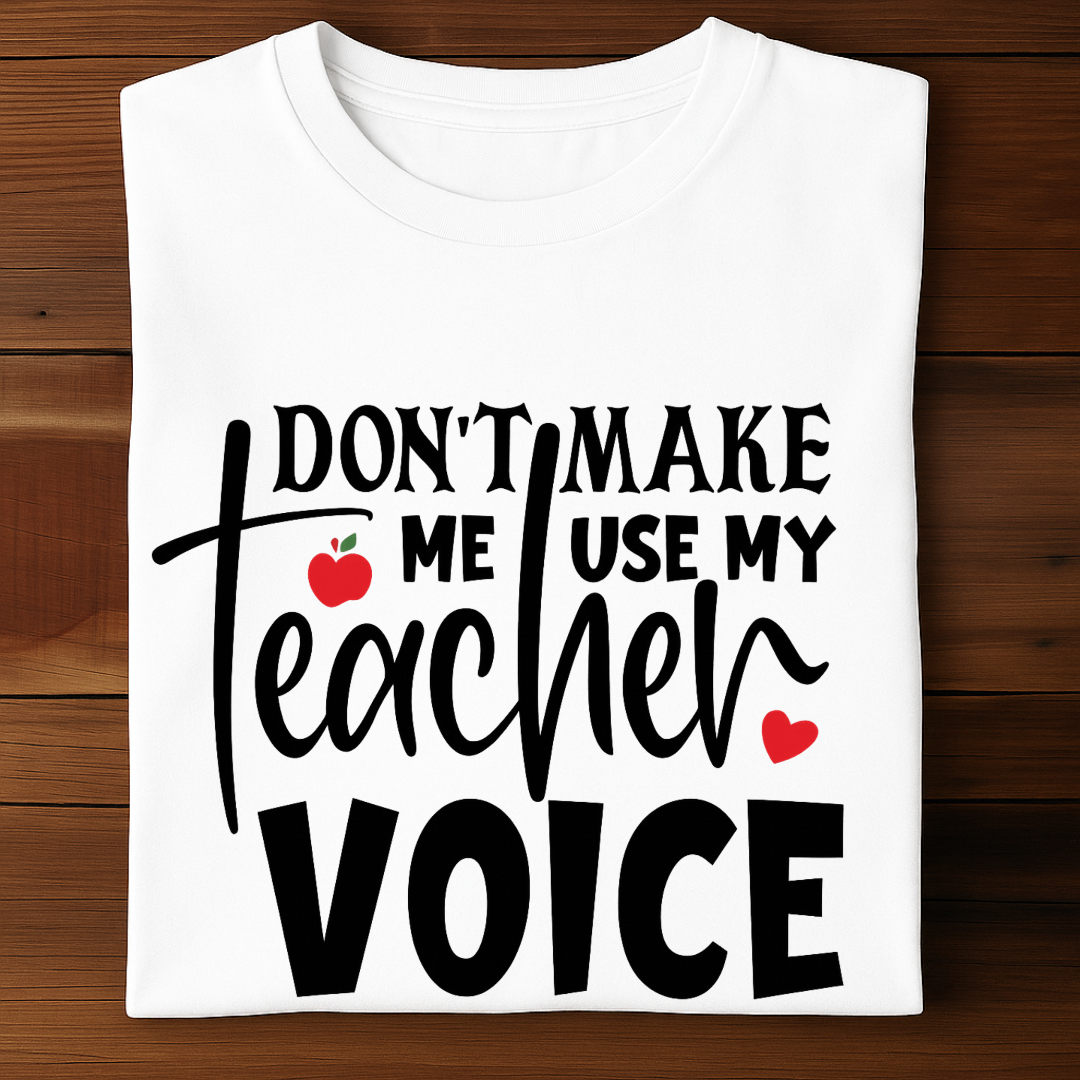 TEACHER VOICE!