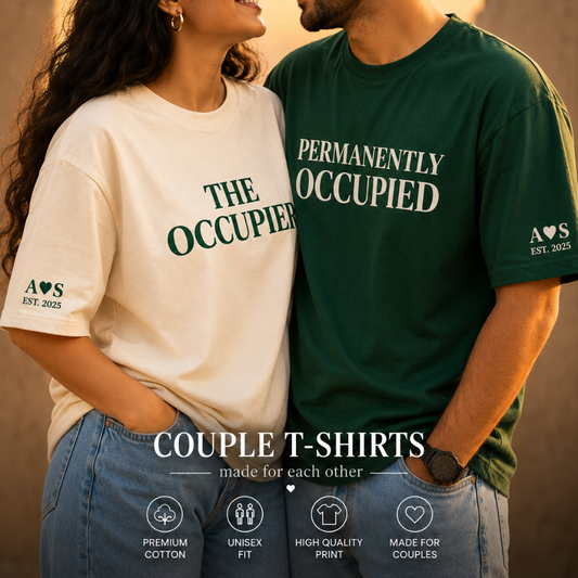 OVERSIZED PERMANETLY OCCUPIED T-SHIRT COMBO!