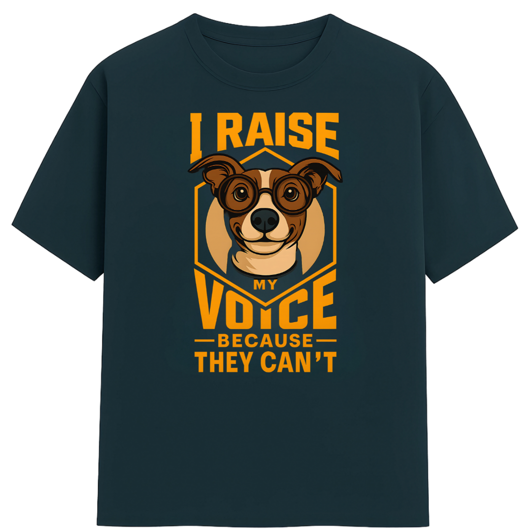 I RAISE VOICE BECAUSE THEY CAN'T