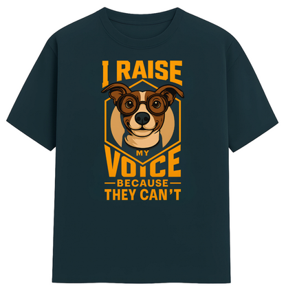 I RAISE VOICE BECAUSE THEY CAN'T