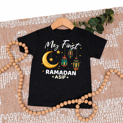 Custom First RAMADAN Onesie and T-Shirt for Baby Boys & Baby Girls!