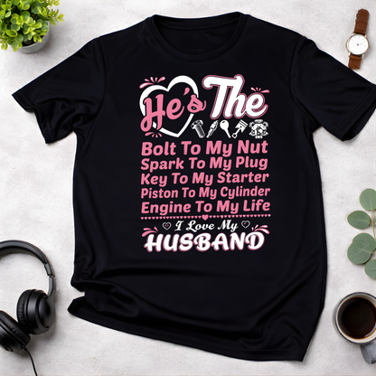 Husband Love Mechanical Quote T-Shirt!