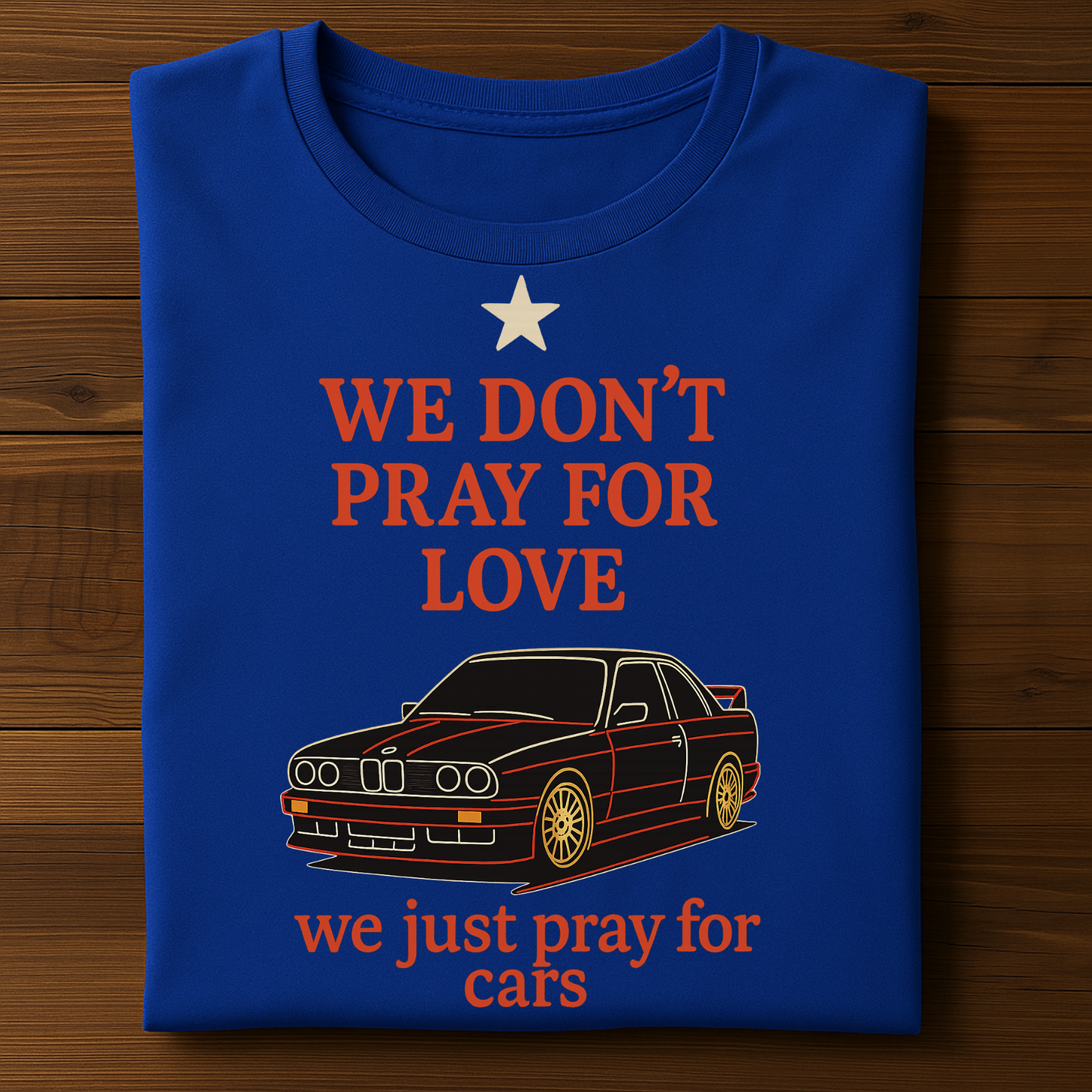 WE PRAY FOR CARS
