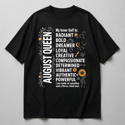 AUGUST QUEEN OVERSIZED T-Shirt!