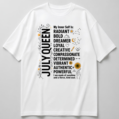 JULY QUEEN OVERSIZED T-Shirt!