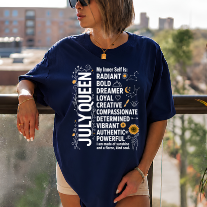 JULY QUEEN OVERSIZED T-Shirt!