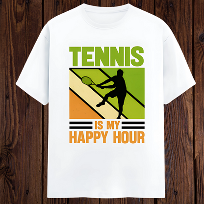 Tennis is my happy hour!