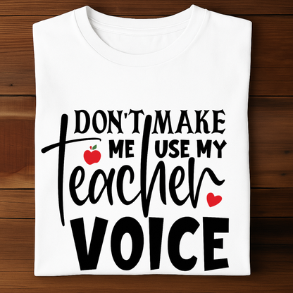 TEACHER VOICE!
