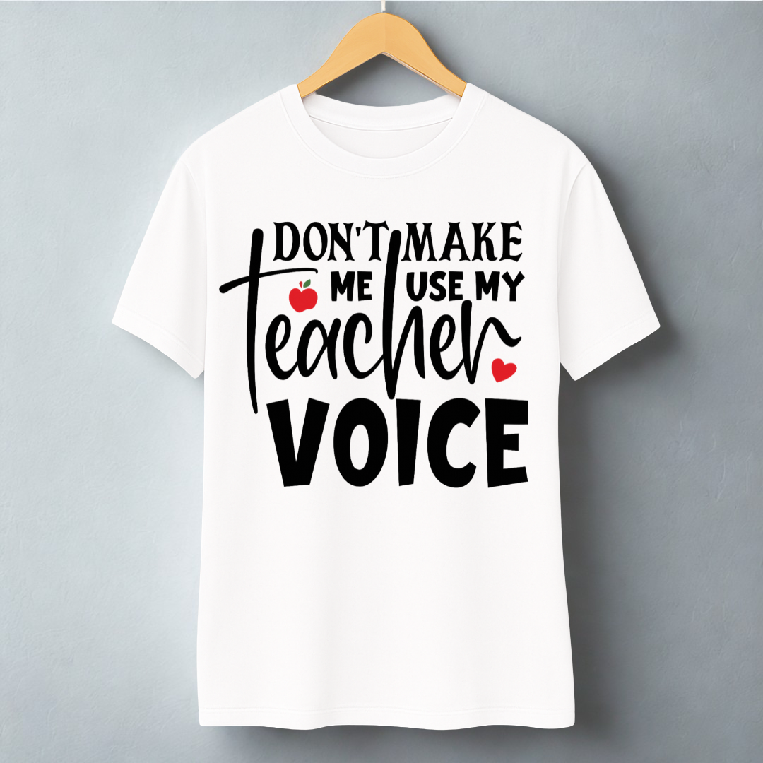 TEACHER VOICE!