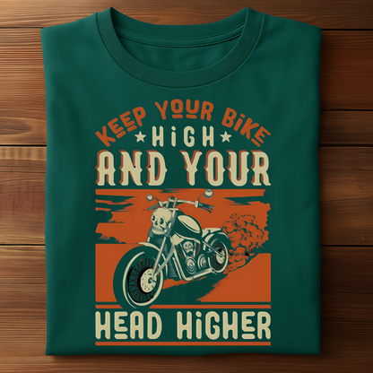 KEEP YOUR BIKE HIGH