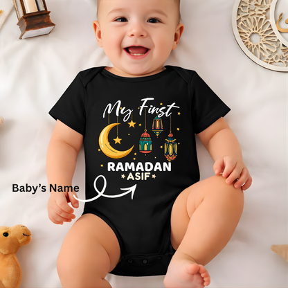 Custom First RAMADAN Onesie and T-Shirt for Baby Boys & Baby Girls!