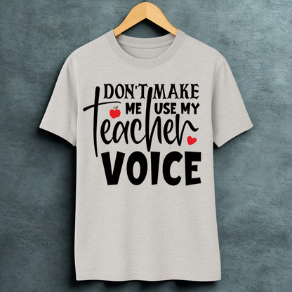 TEACHER VOICE!