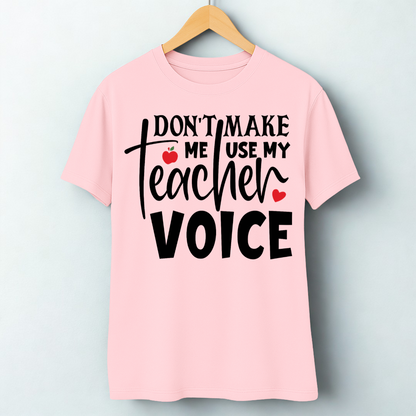 TEACHER VOICE!