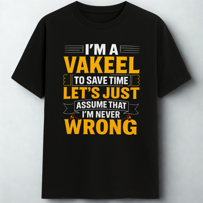 I AM NEVER WRONG