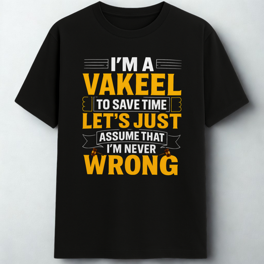 I AM NEVER WRONG