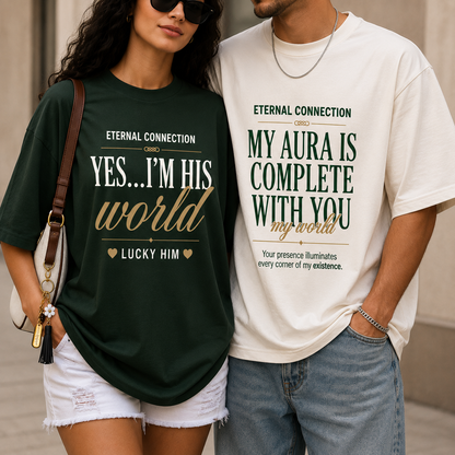 Eternal Connection – Premium Couple Oversized T-Shirt Combo!