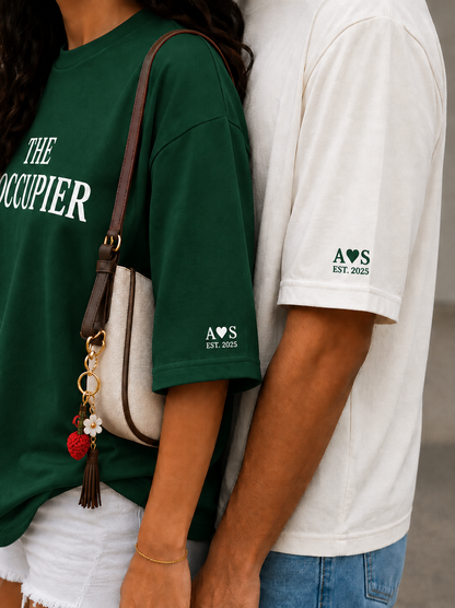 OVERSIZED PERMANETLY OCCUPIED T-SHIRT COMBO!