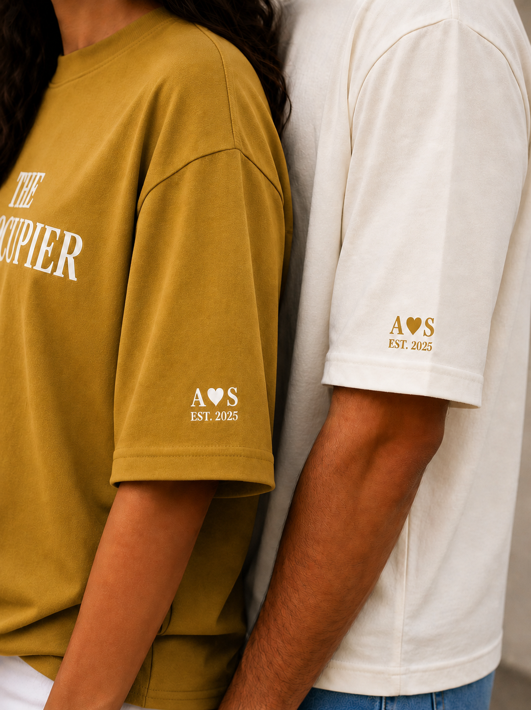 OVERSIZED PERMANETLY OCCUPIED T-SHIRT COMBO!