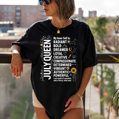 JULY QUEEN OVERSIZED T-Shirt!