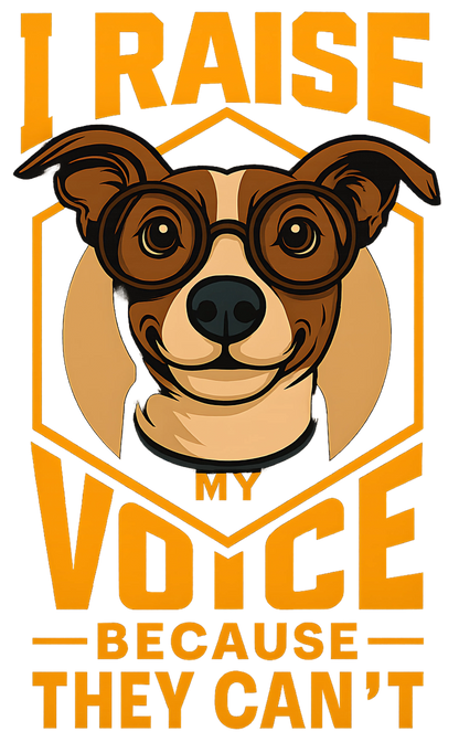 I RAISE VOICE BECAUSE THEY CAN'T